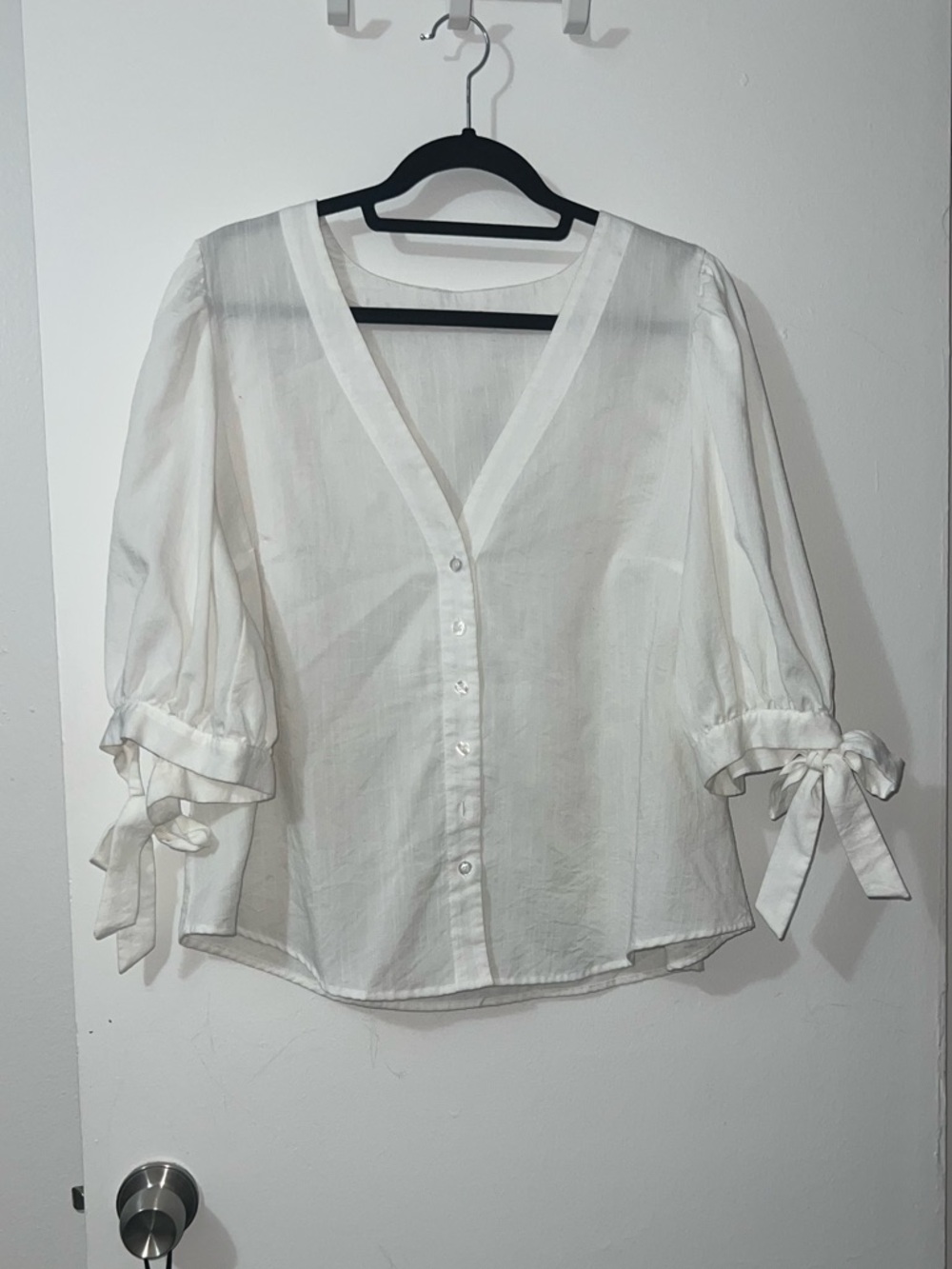 Eloquii white button-up size 16/18/1x